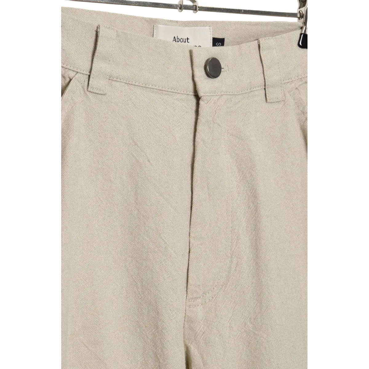 About Companions Olf trousers eco canvas sand