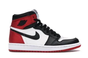 Air Jordan Retro 1 Satin Black Toe