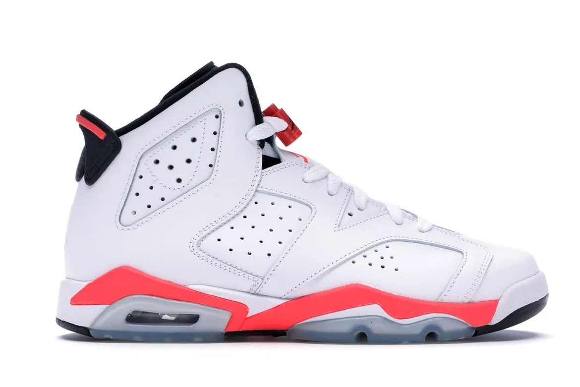 Air Jordan Retro 6 Infrared White (2014) (GS)