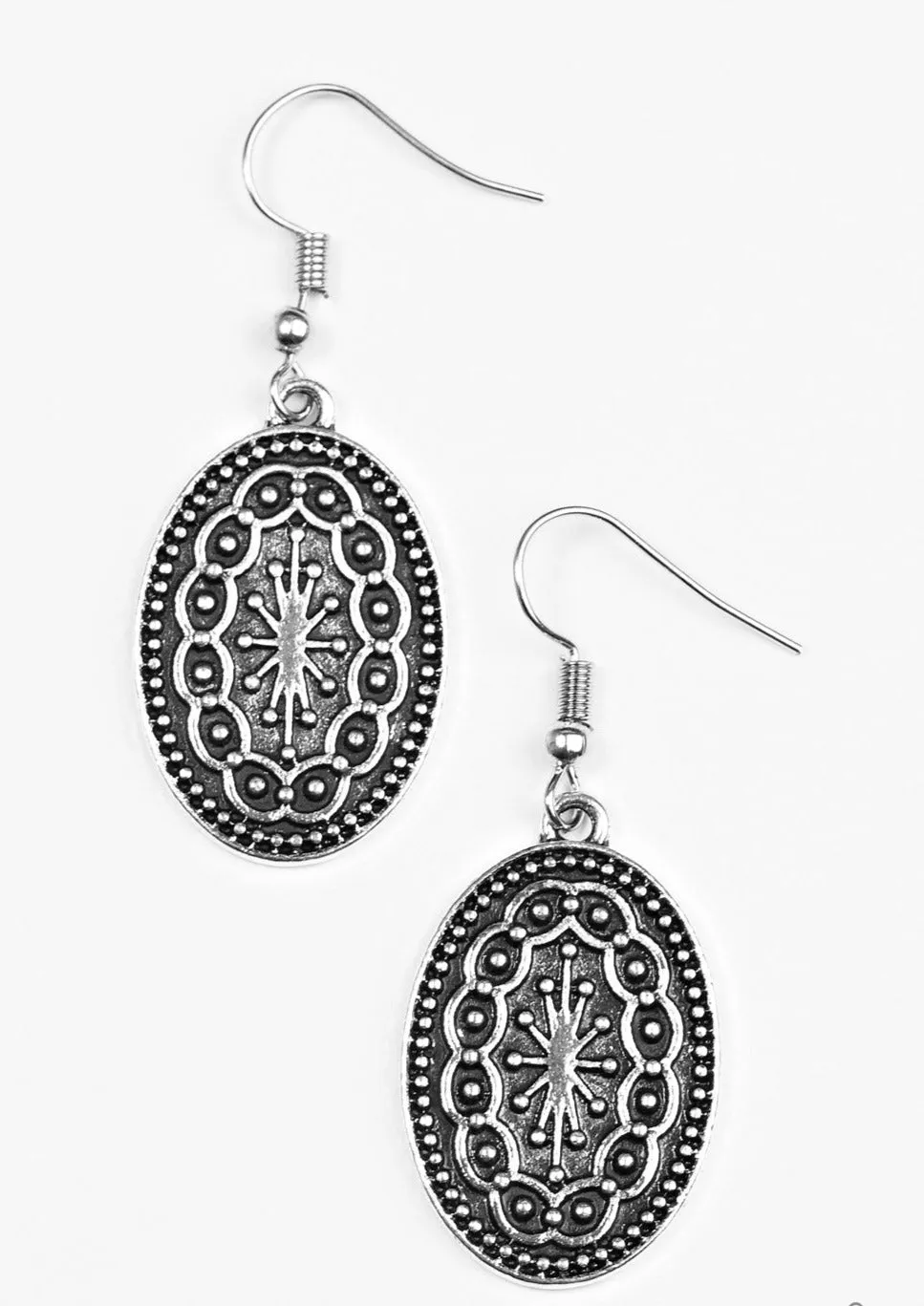 Ancient Wonders Silver Earrings