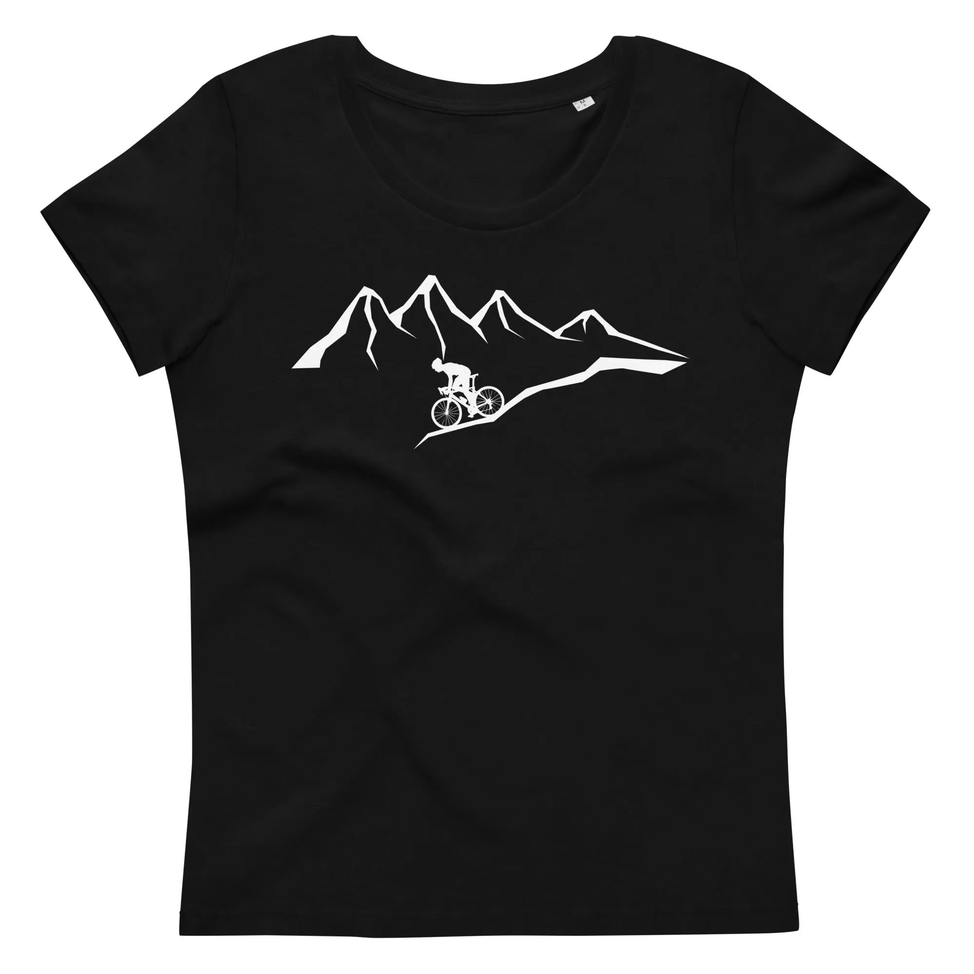 Berge - Radfahren - (F) (14) - Women's Fitted Eco Tee | Stanley/Stella STTW032