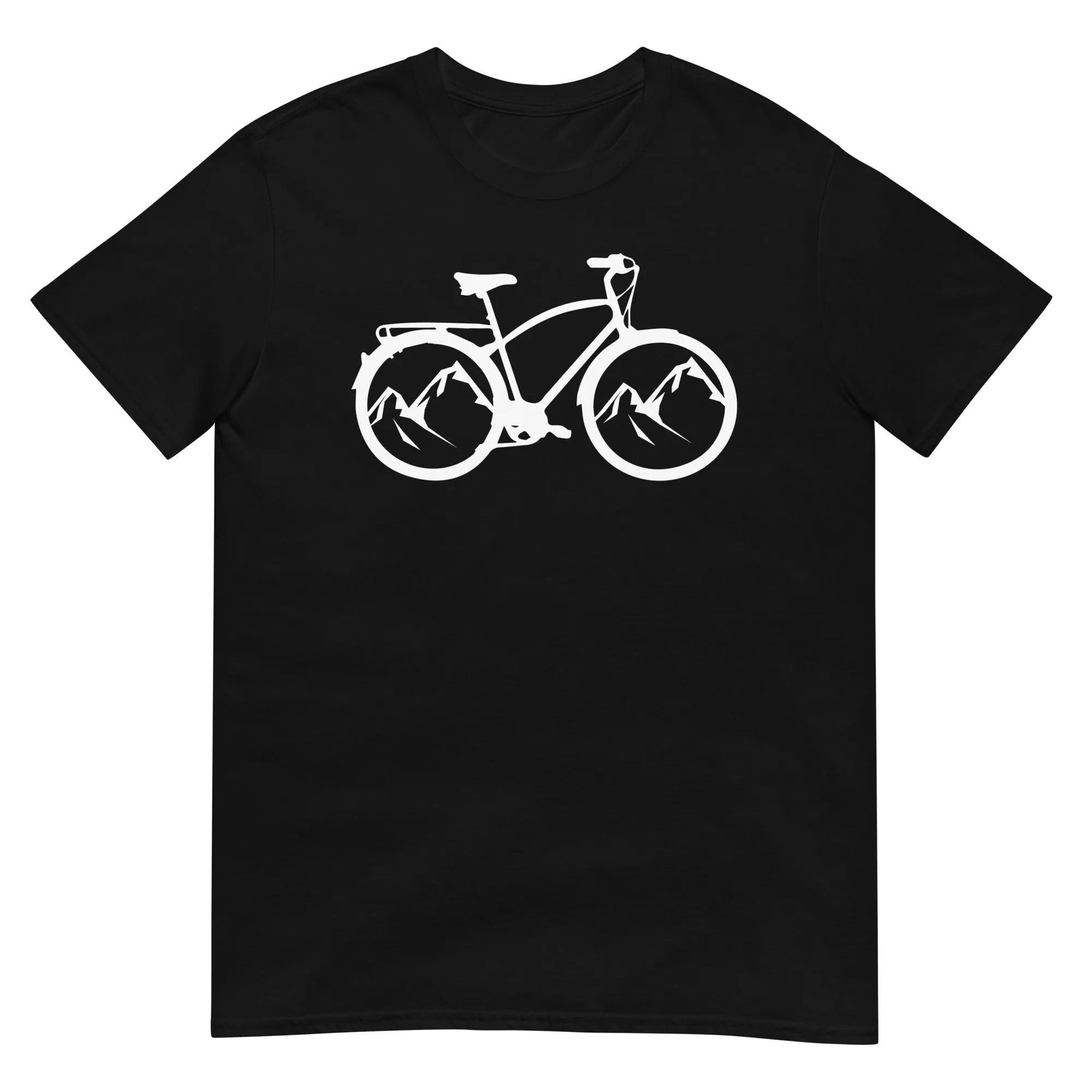 Berge_-_Radfahren_-_(F)_(17) - Unisex Basic Softstyle T-Shirt | Gildan 64000