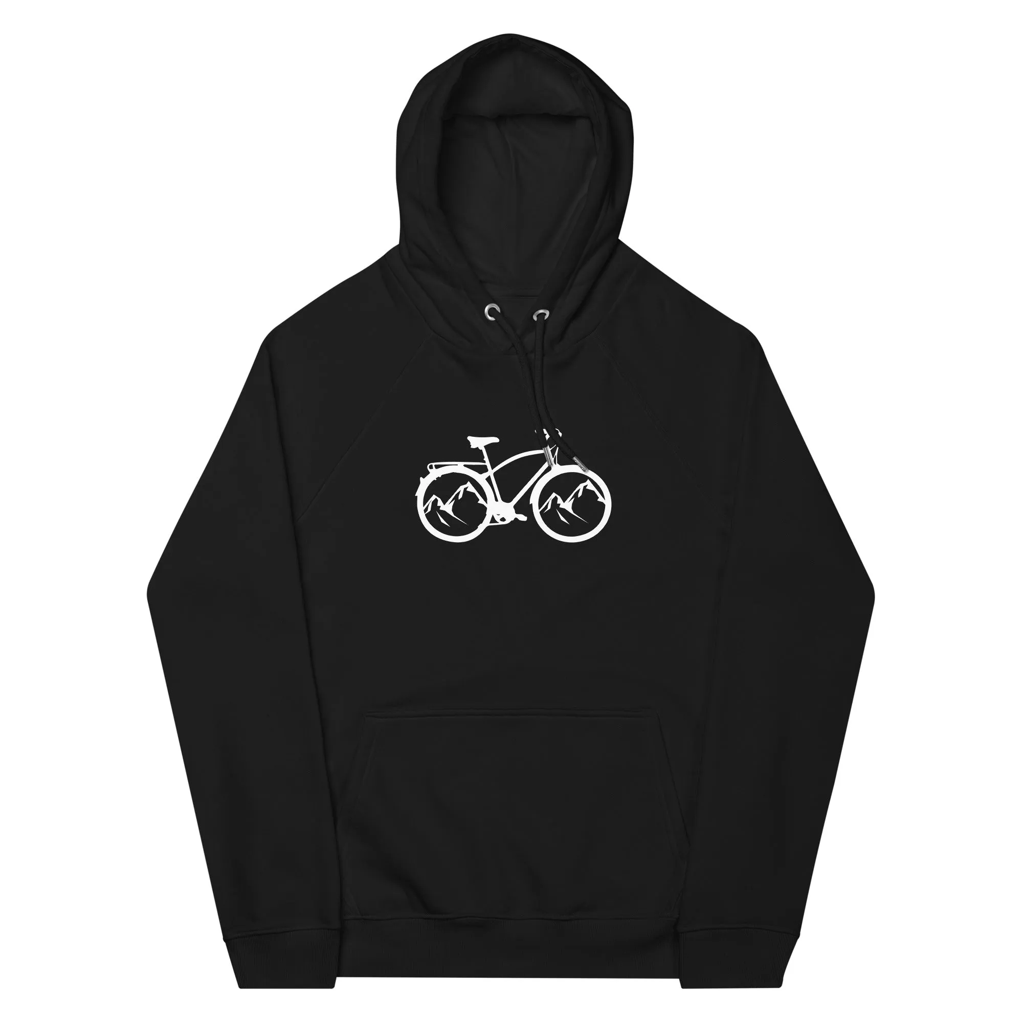 Berge_-_Radfahren_-_(F)_(17) - Unisex Eco Raglan Hoodie | SOL'S 03568