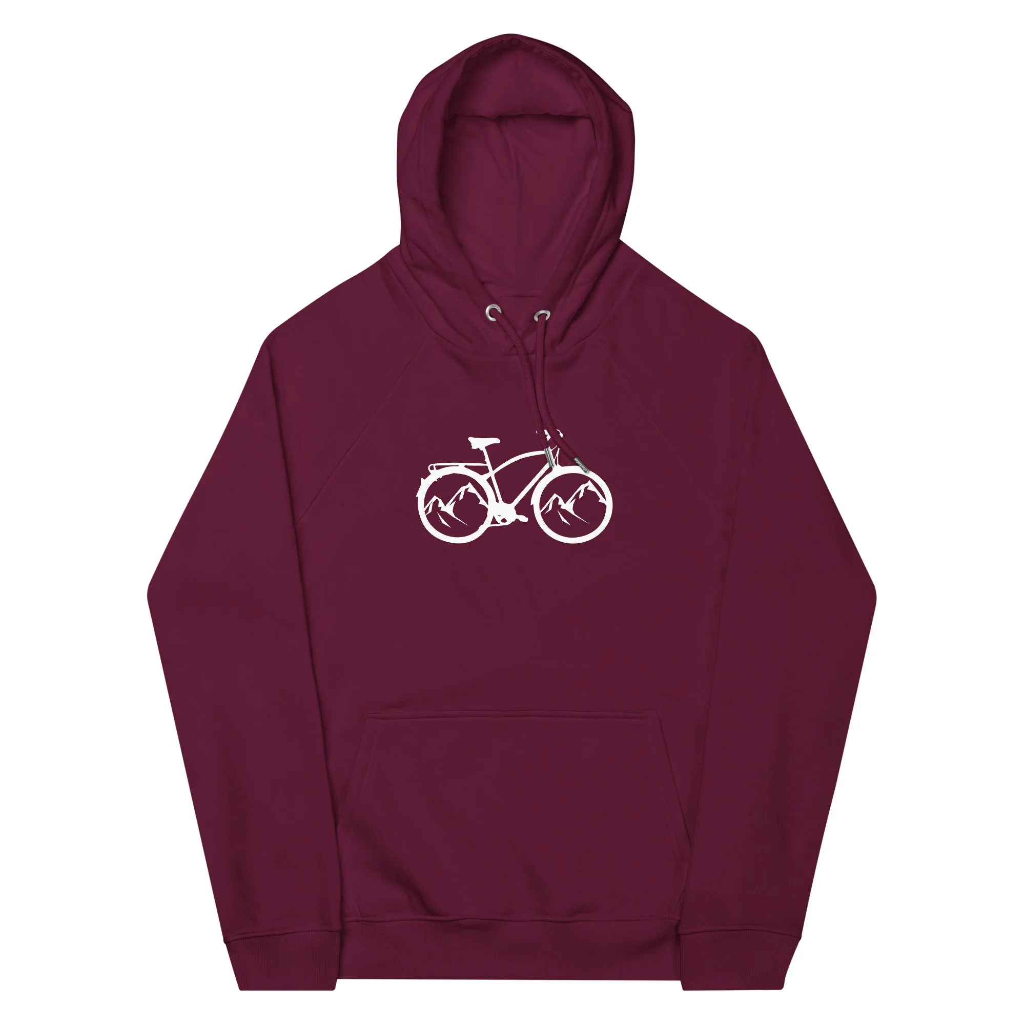 Berge_-_Radfahren_-_(F)_(17) - Unisex Eco Raglan Hoodie | SOL'S 03568