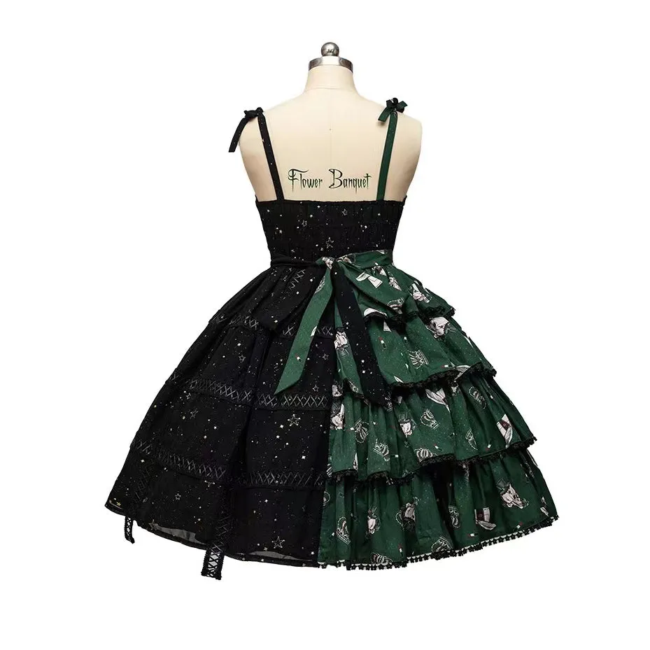 Bird Cage Skull Lolita Dress