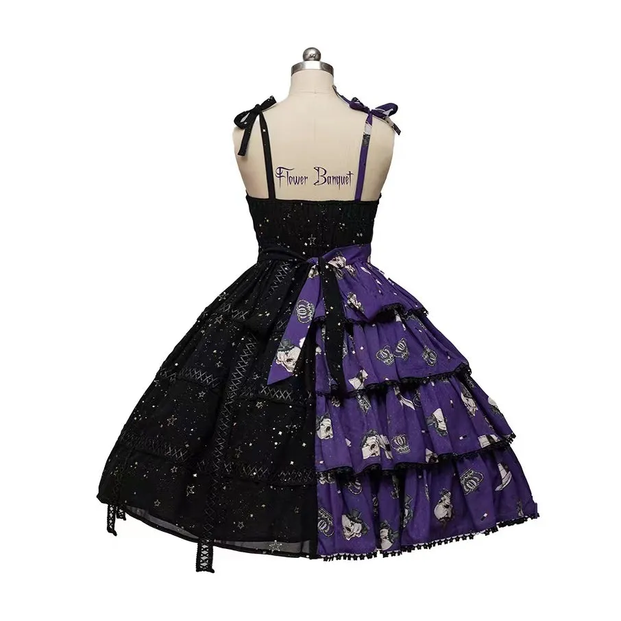 Bird Cage Skull Lolita Dress