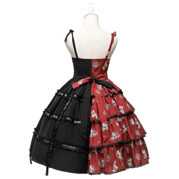 Bird Cage Skull Lolita Dress