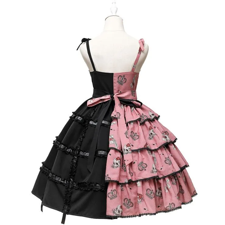 Bird Cage Skull Lolita Dress