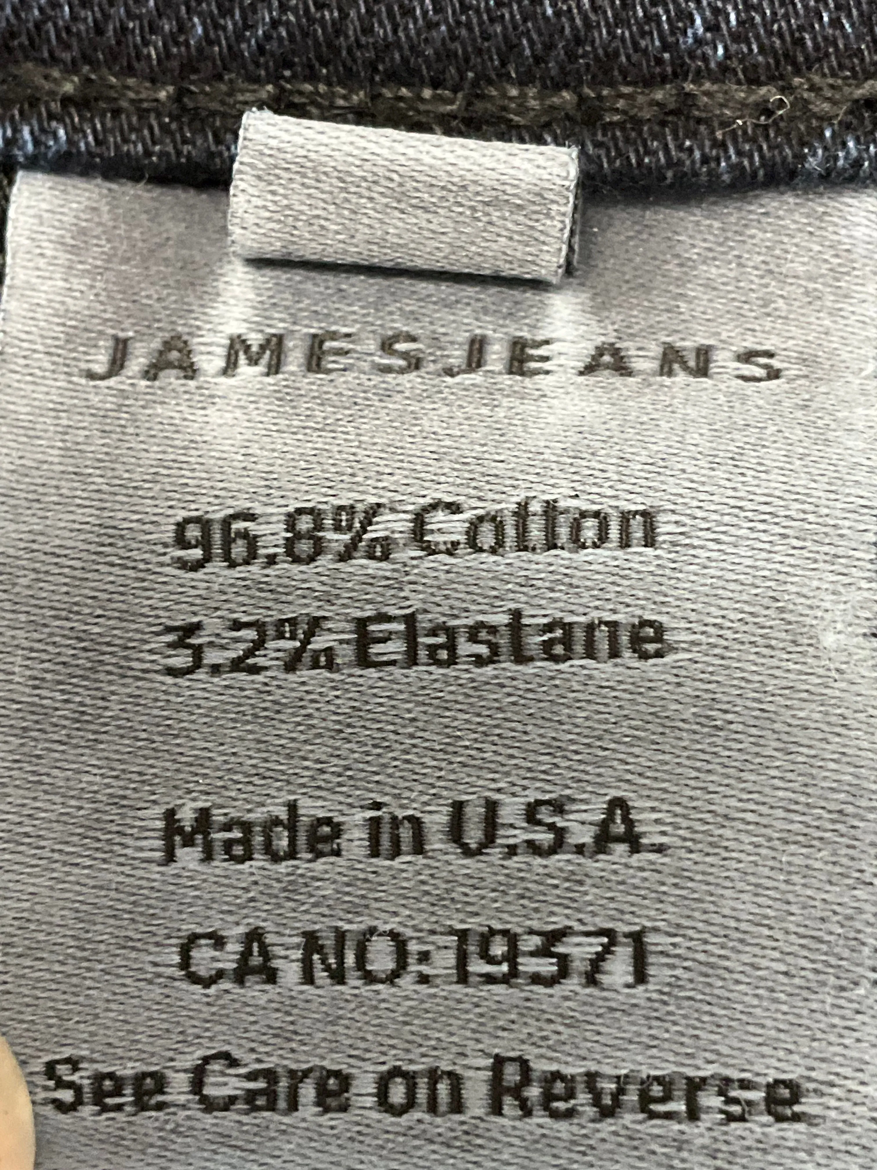 Blue Denim Jeans Skinny James Jeans, Size 2