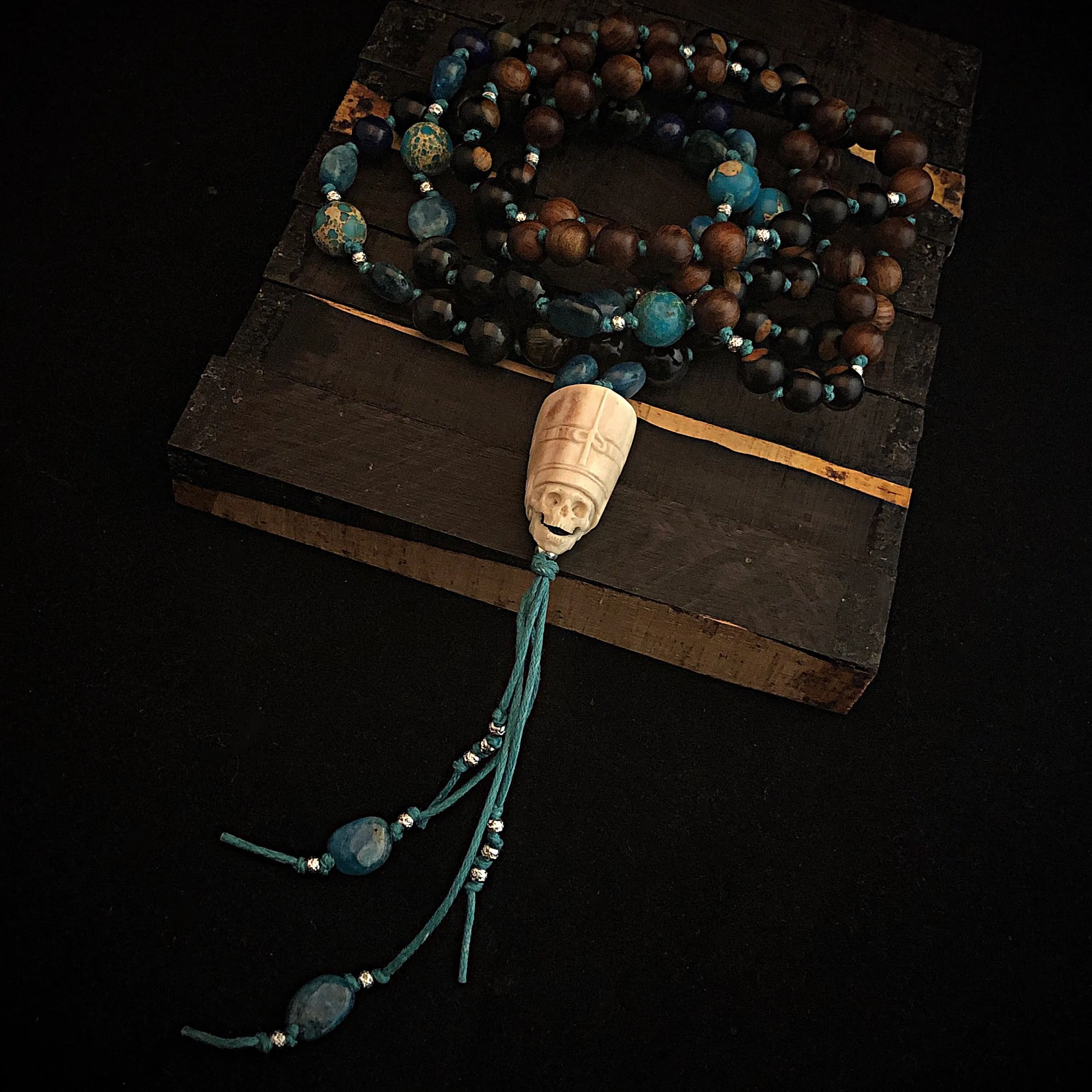 Book of the Dead Mala Necklace