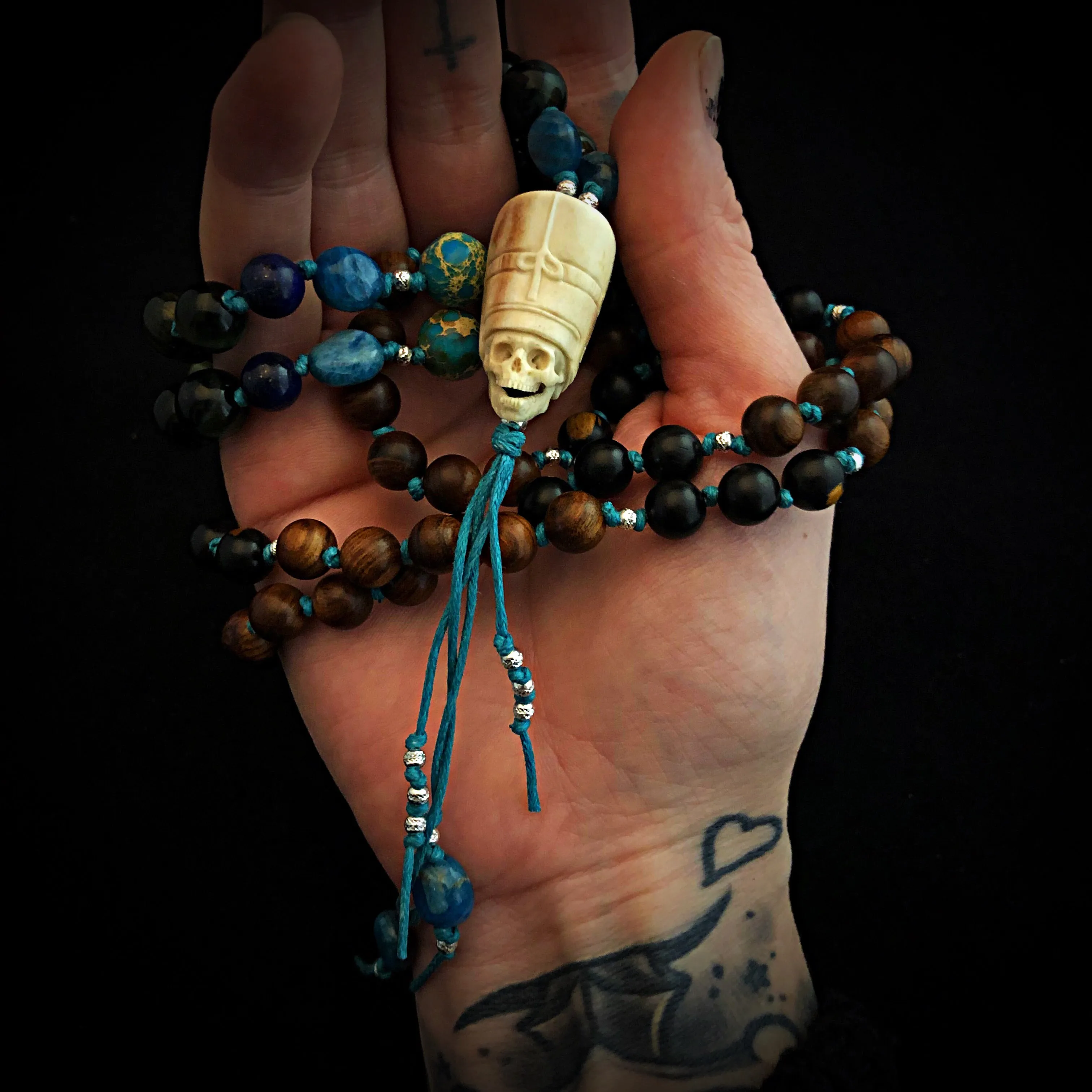 Book of the Dead Mala Necklace