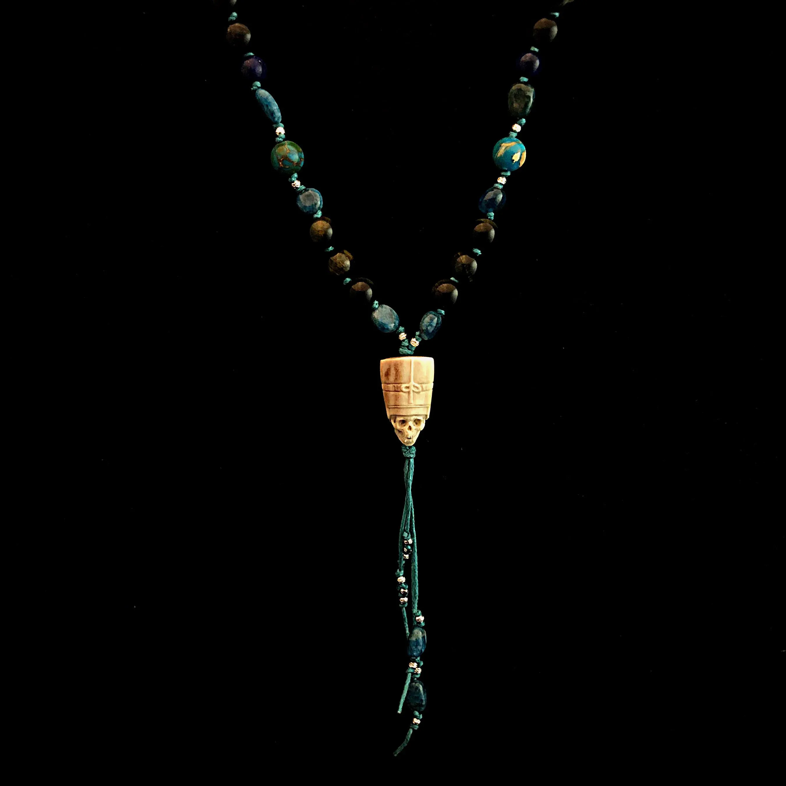 Book of the Dead Mala Necklace