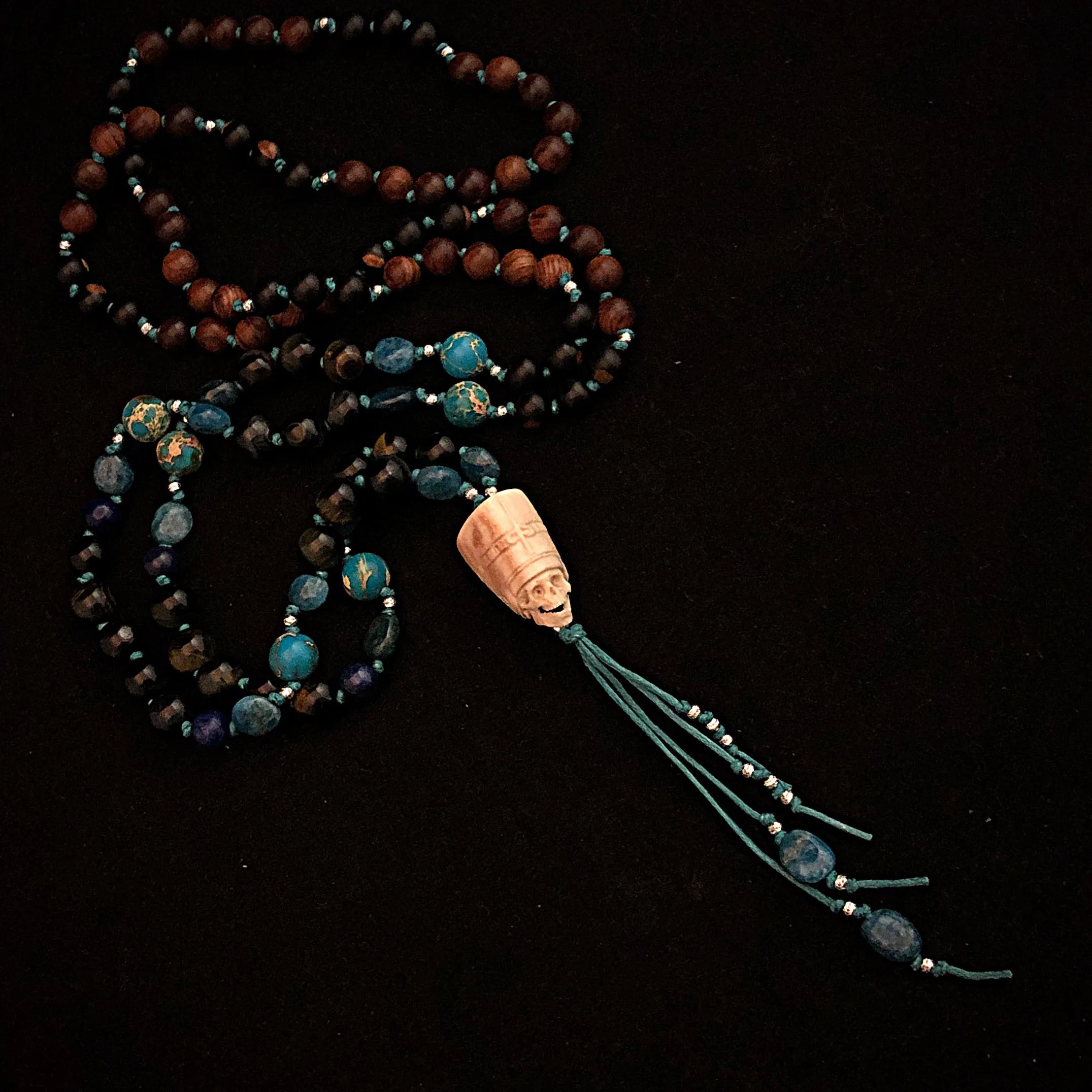 Book of the Dead Mala Necklace