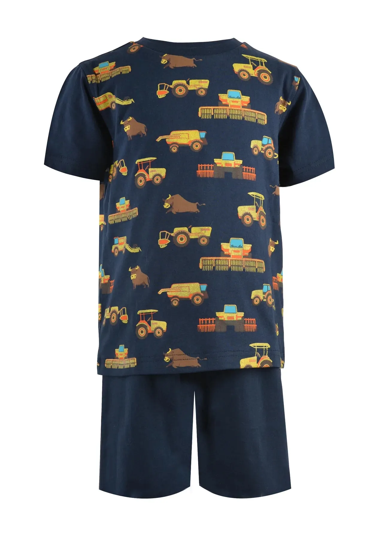 Boys Thomas Cook Tractor Ride Glow in the Dark PJS