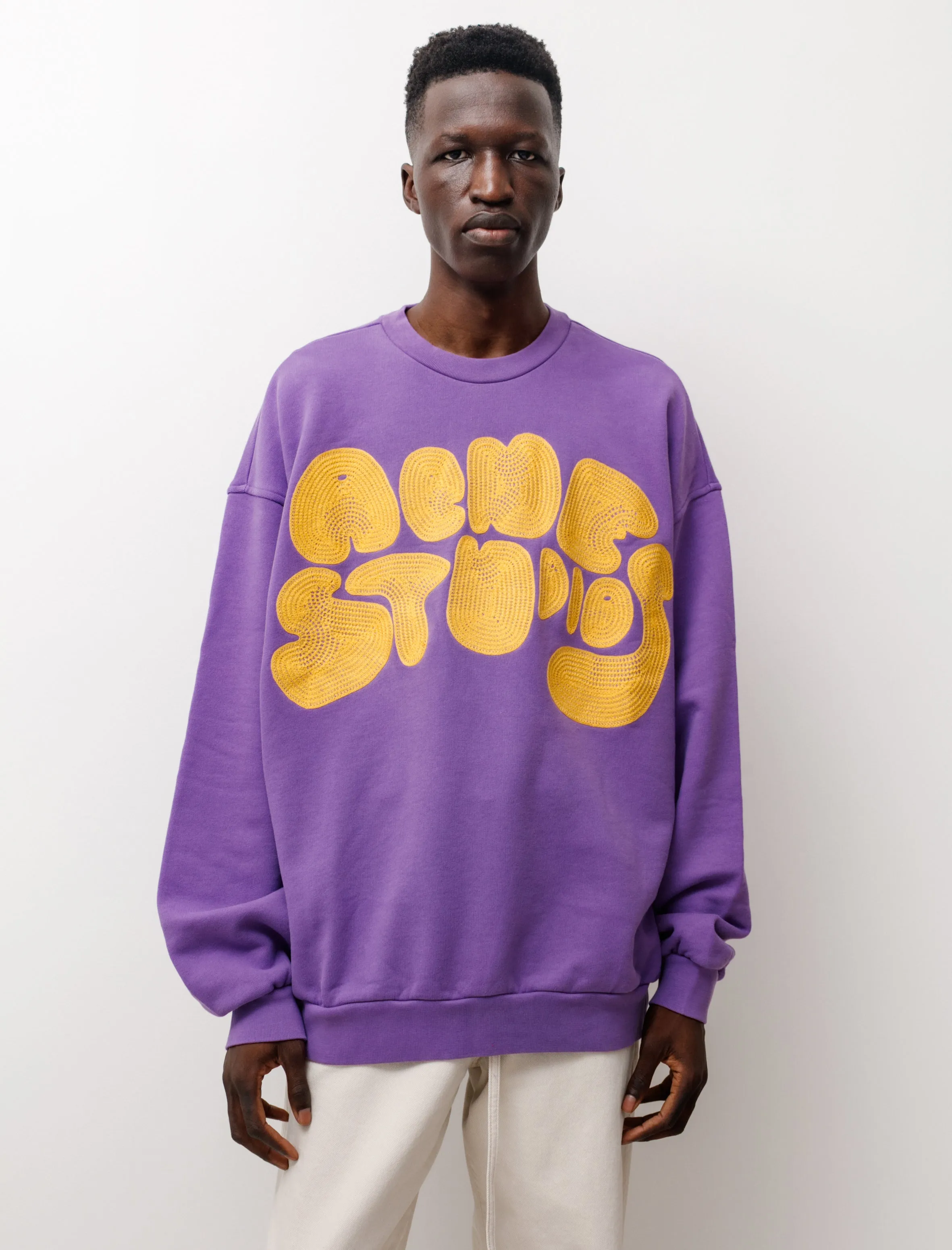 Bubble Logo Crewneck Lilac