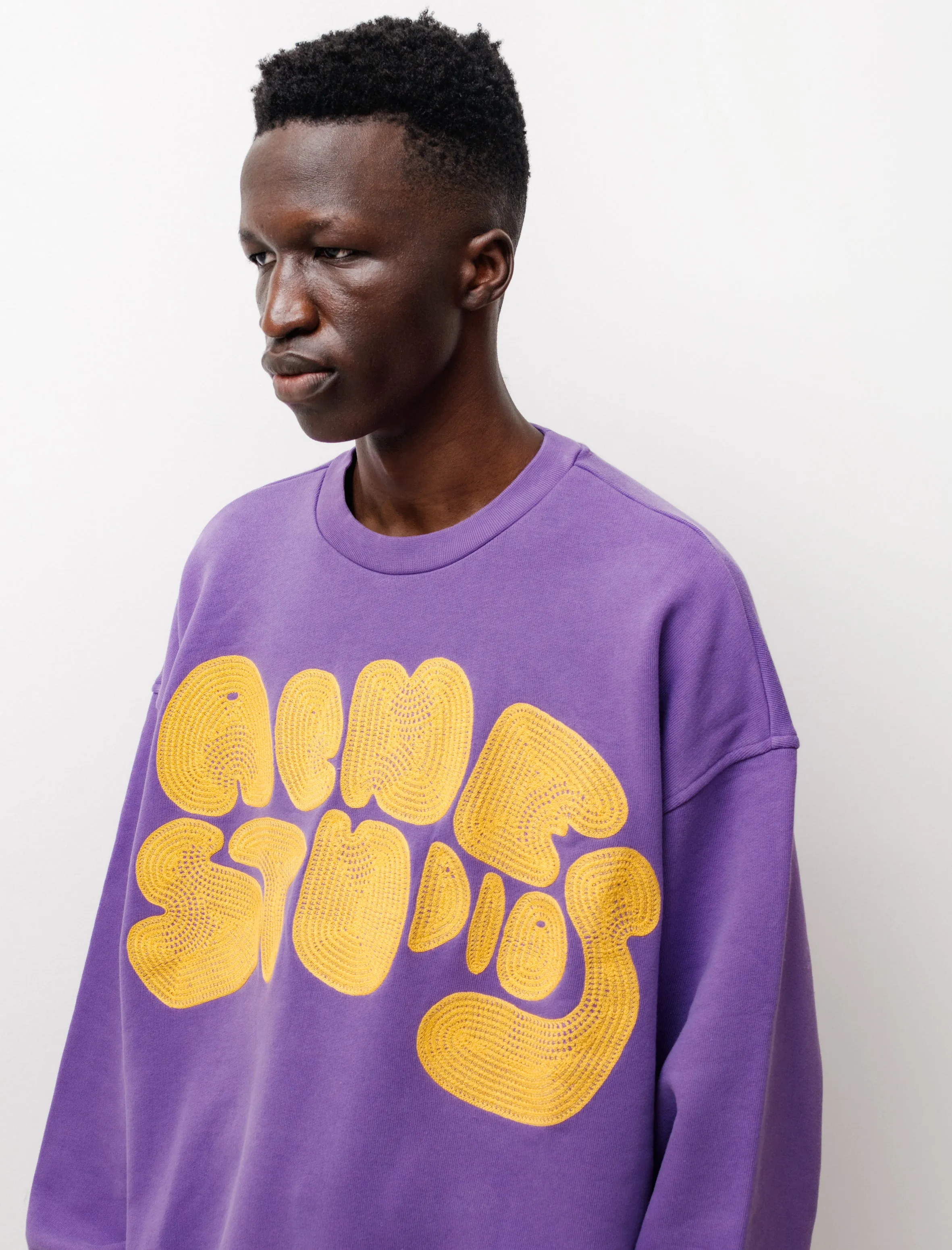 Bubble Logo Crewneck Lilac