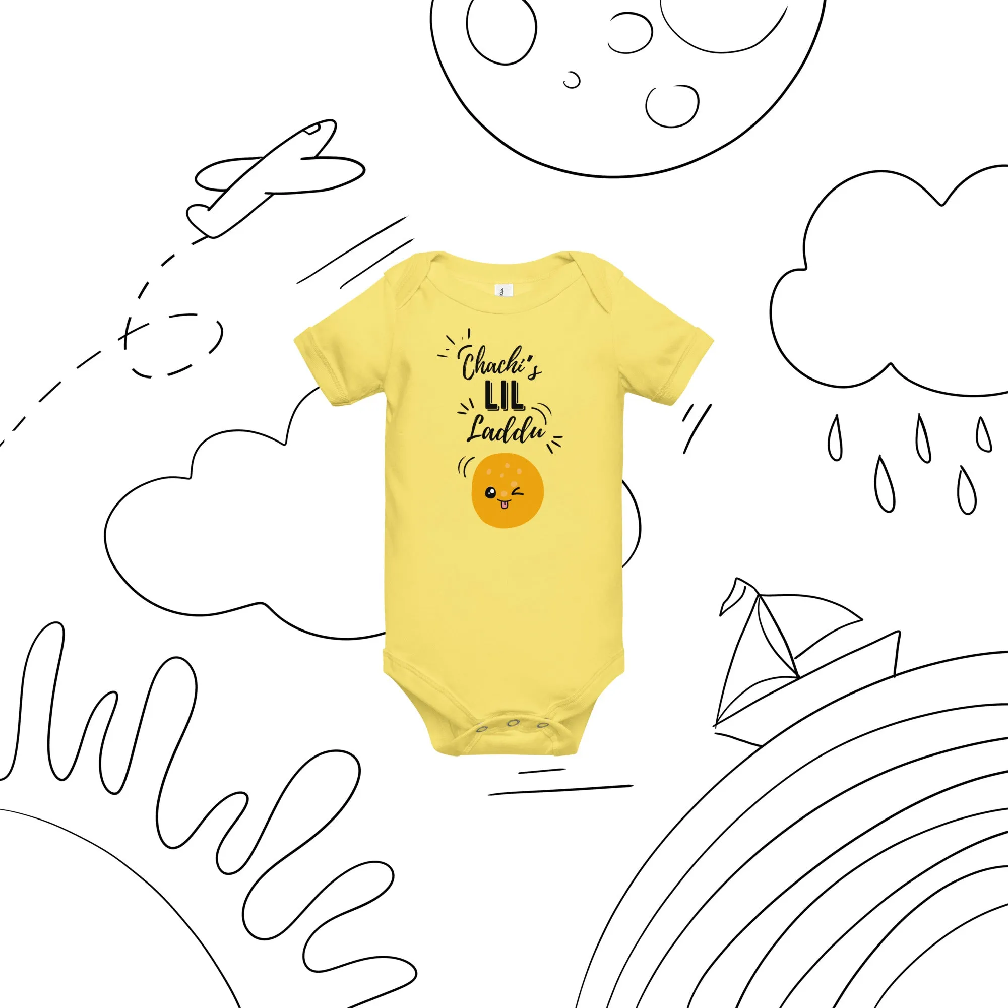 Chachi Little Laddu Baby Onesies