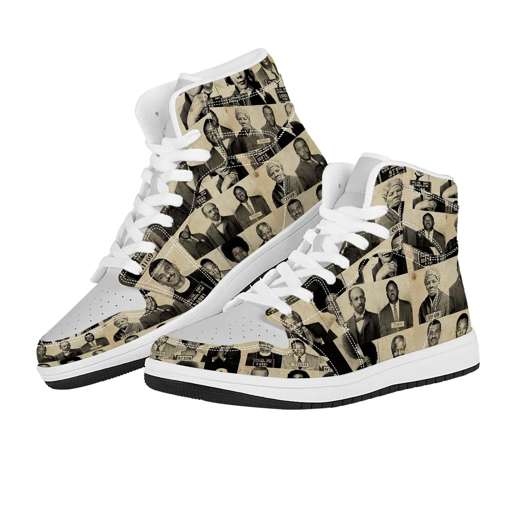 Civil Rights Leaders High Top Sneakers