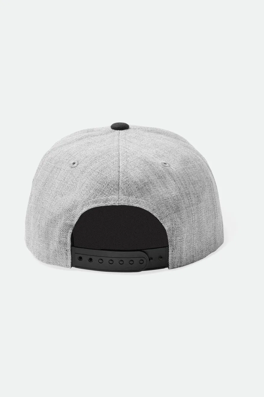 Coors Protector MP Snapback - Light Heather Grey/Black