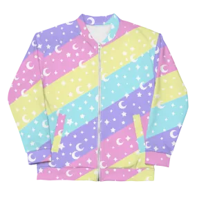 Cosmic Rainbow Unisex Bomber Jacket