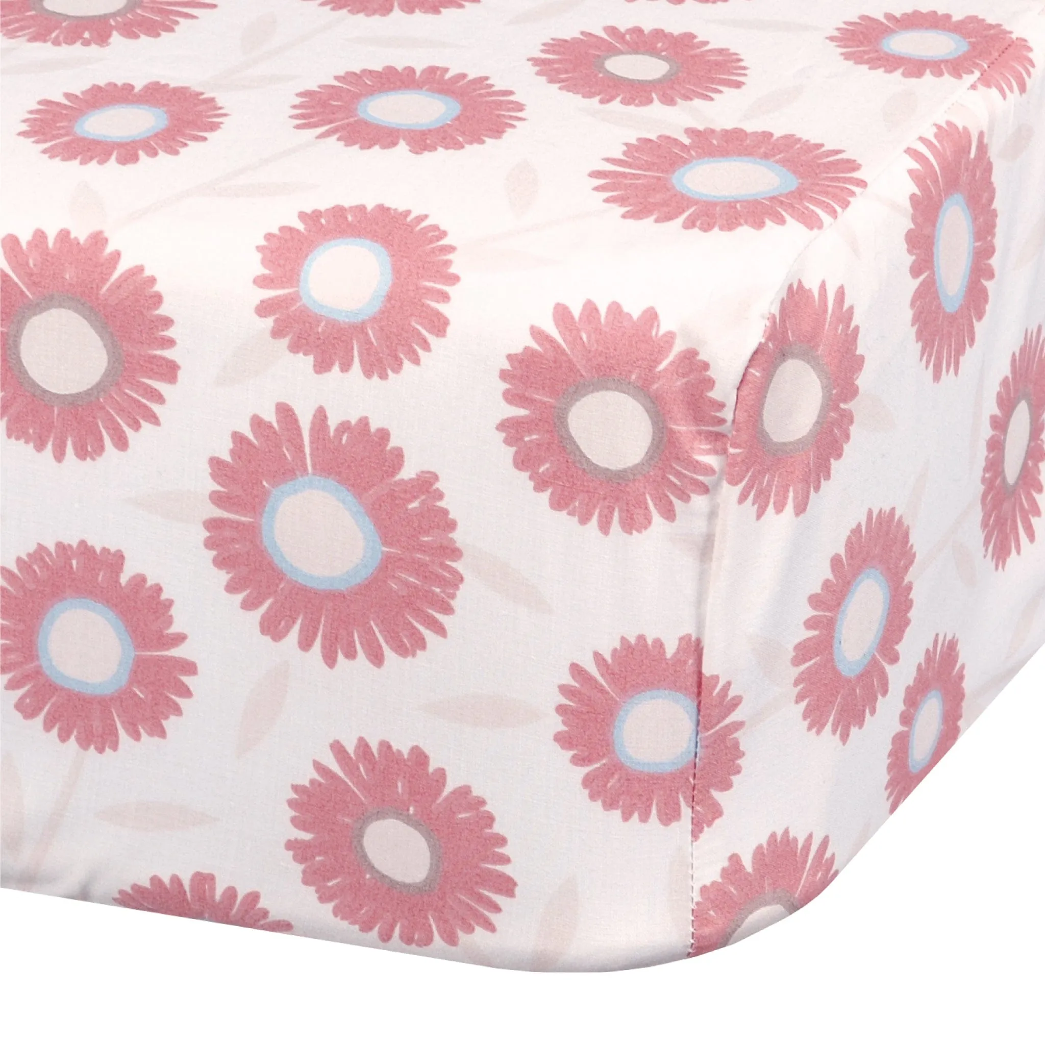 Crib flat sheet - Lillies