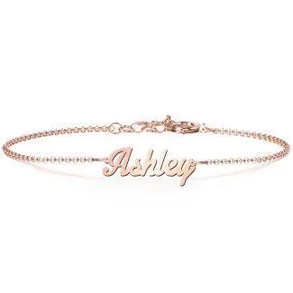 Custom Name Anklet