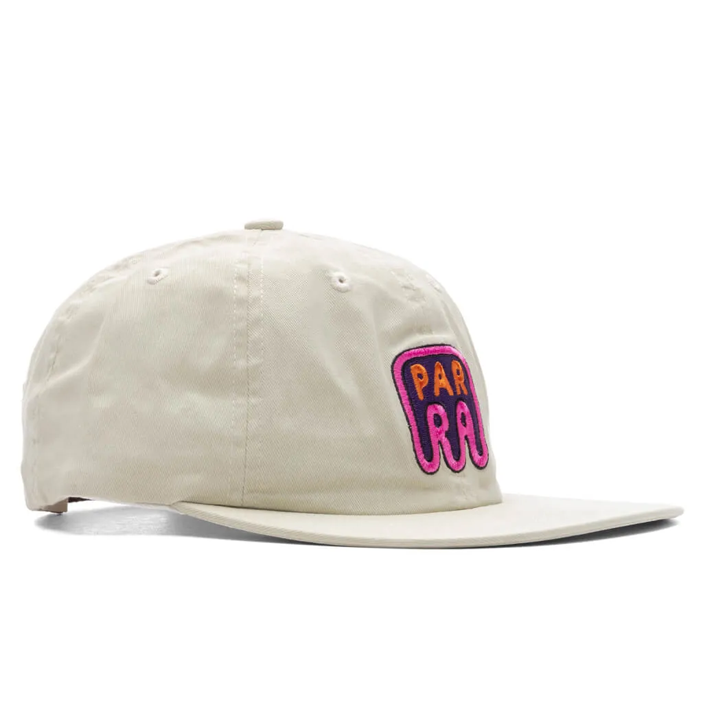 Fast Food Logo 6 Panel Hat - Off White