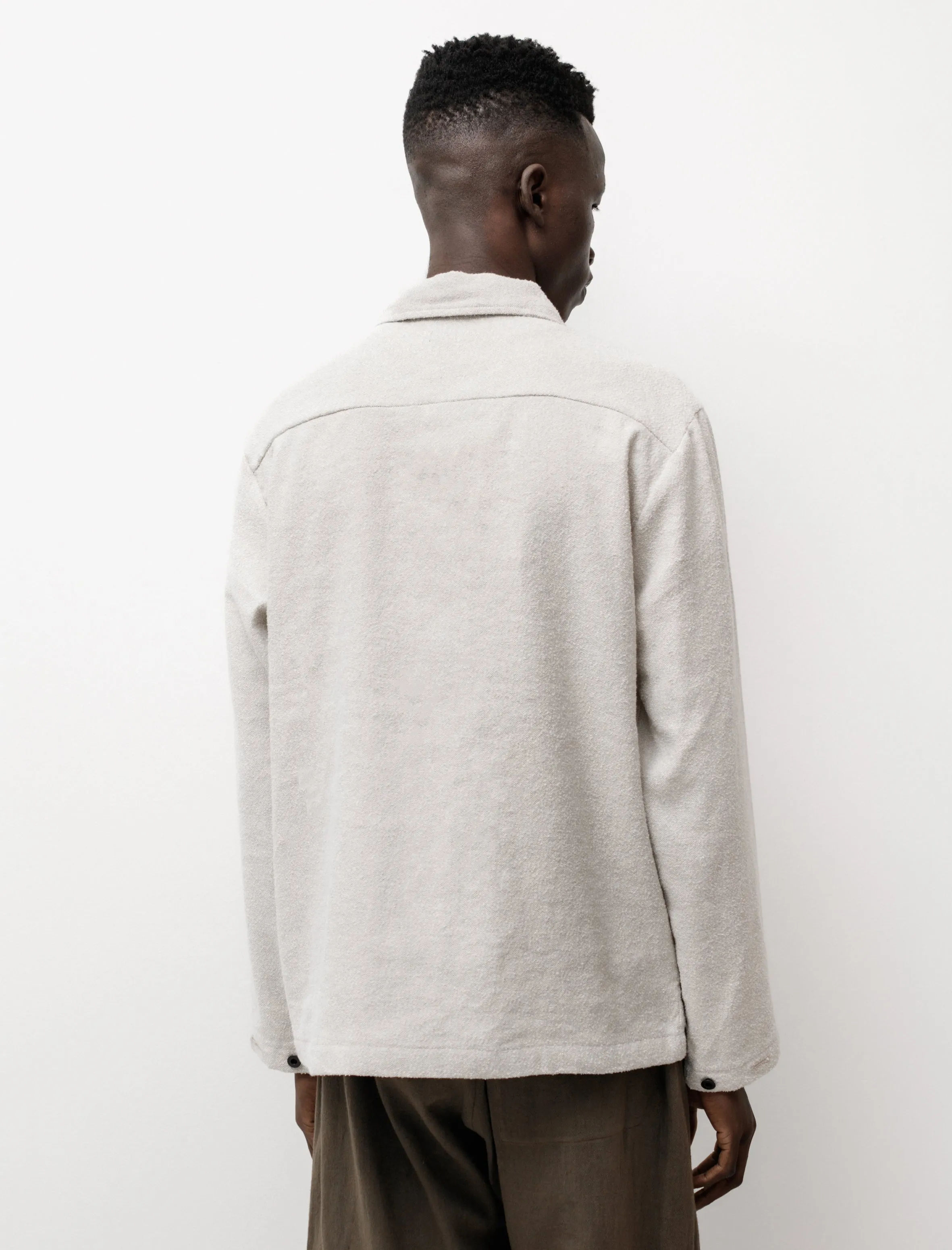 Field Shirt Woven Terry Bone