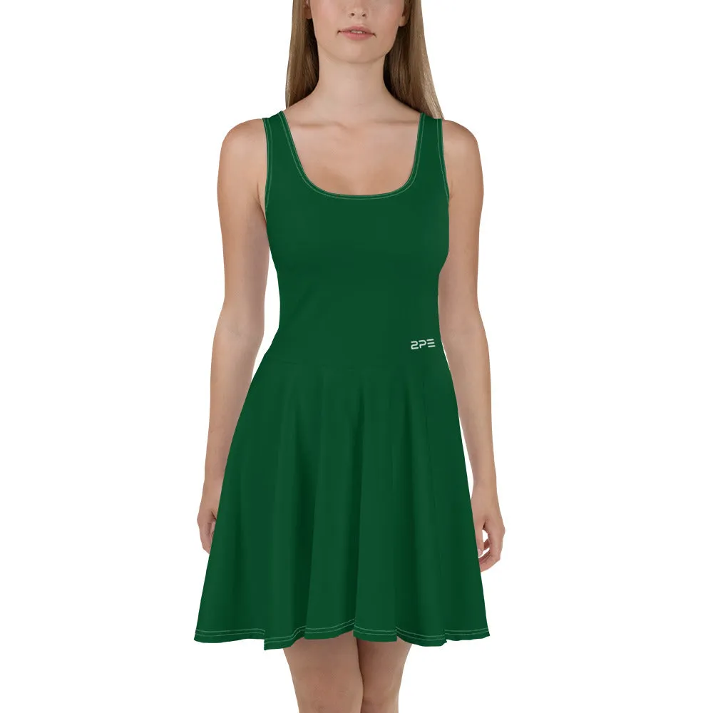 Forest Green Travel Dress