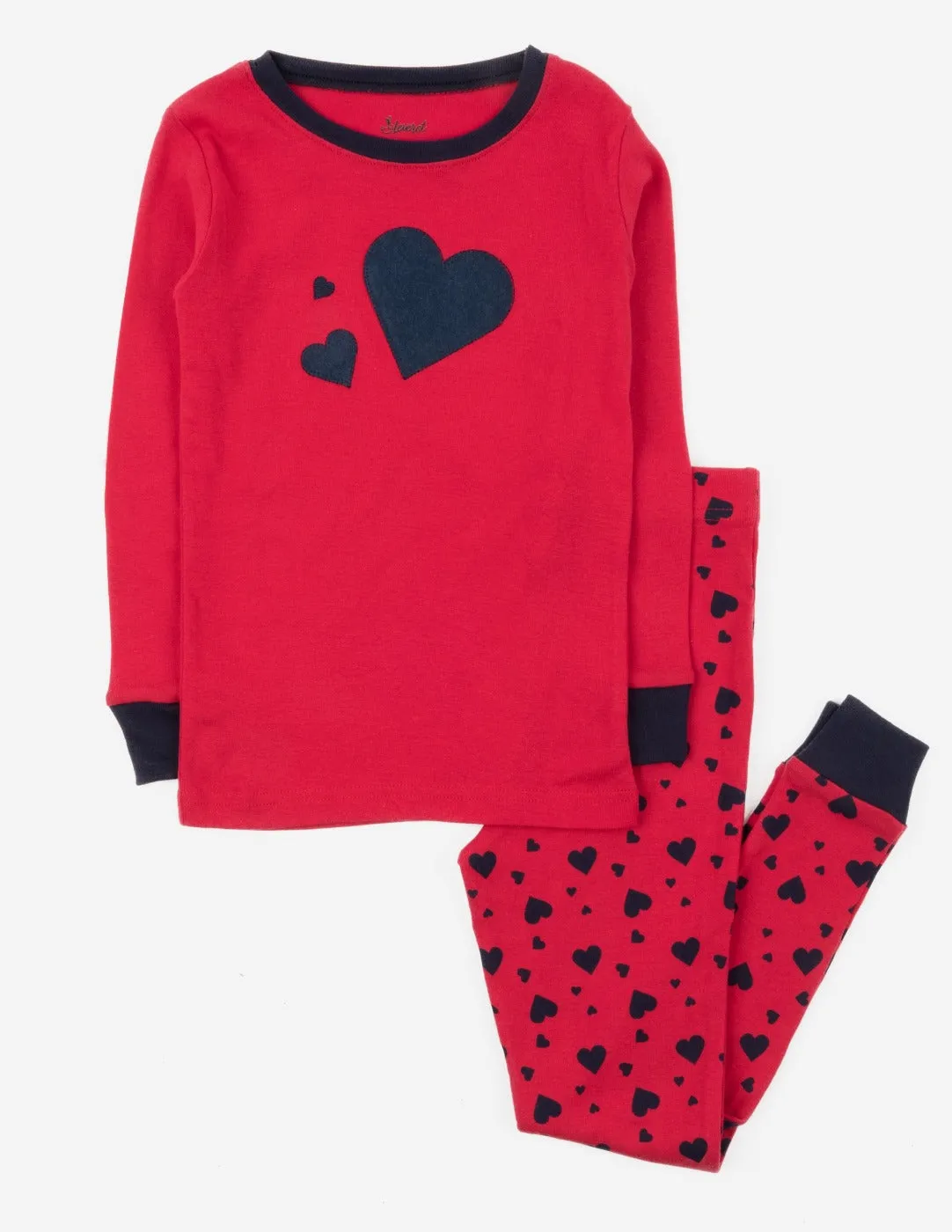 Hearts Cotton Pajamas