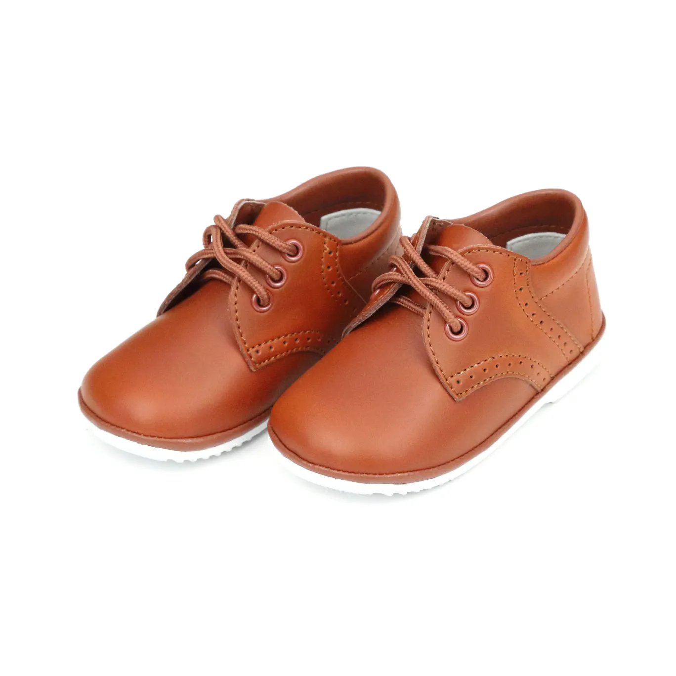 James Waxed Leather Lace Up Shoe (Baby)