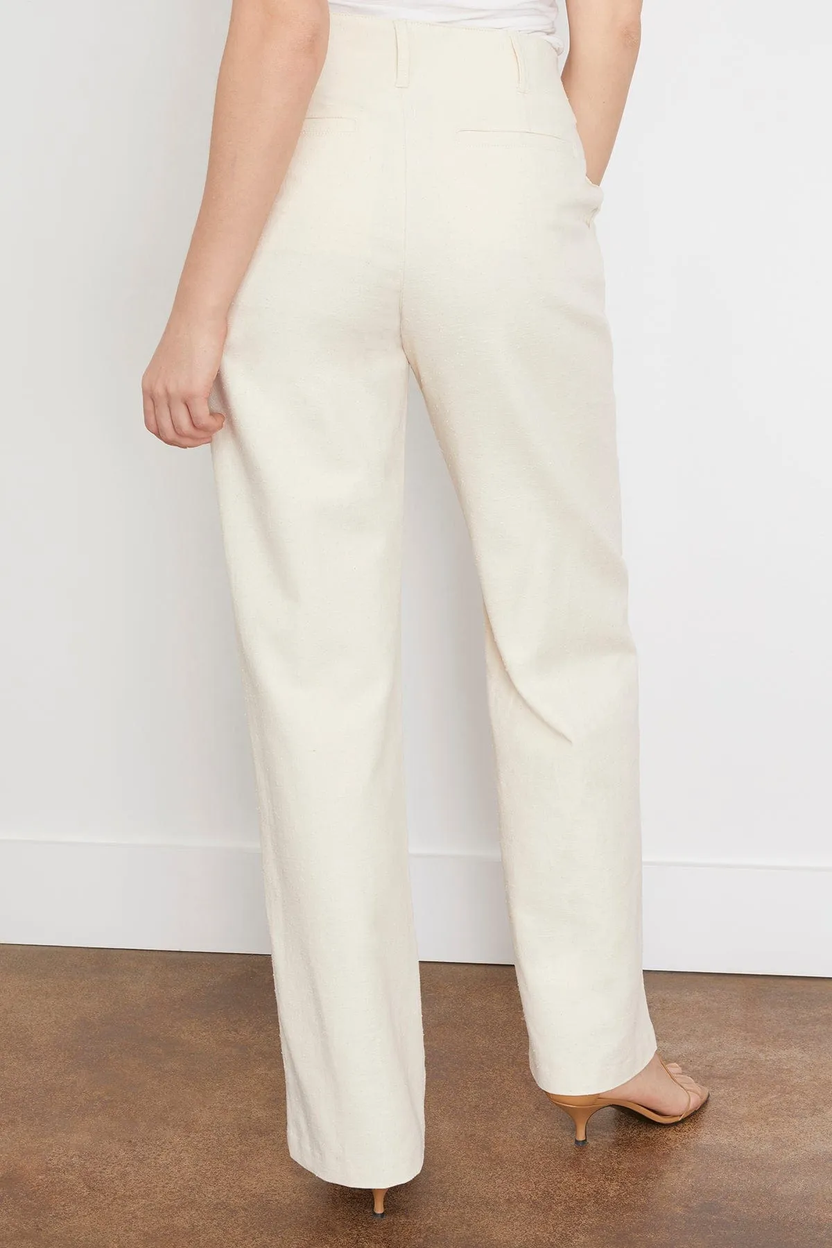 Jiva Pant in Rice Ivory