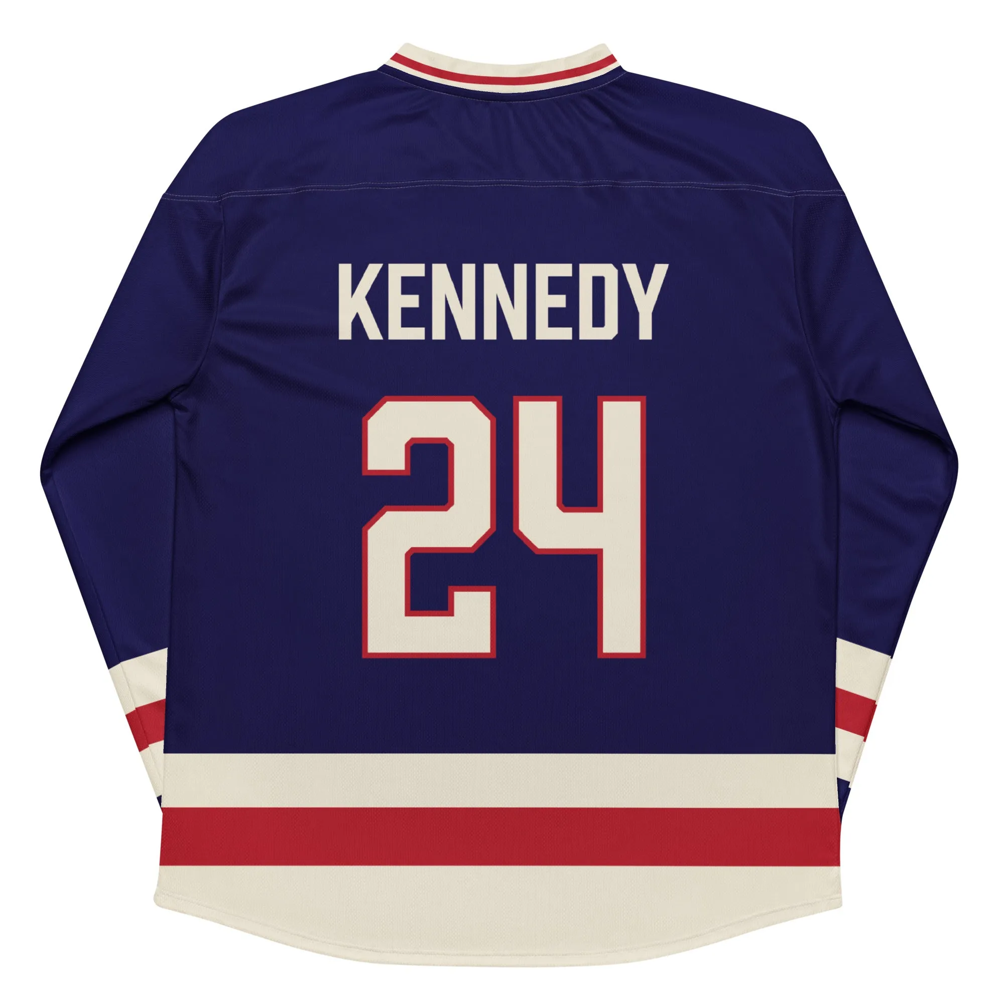 Kennedy for President Hockey Fan Jersey