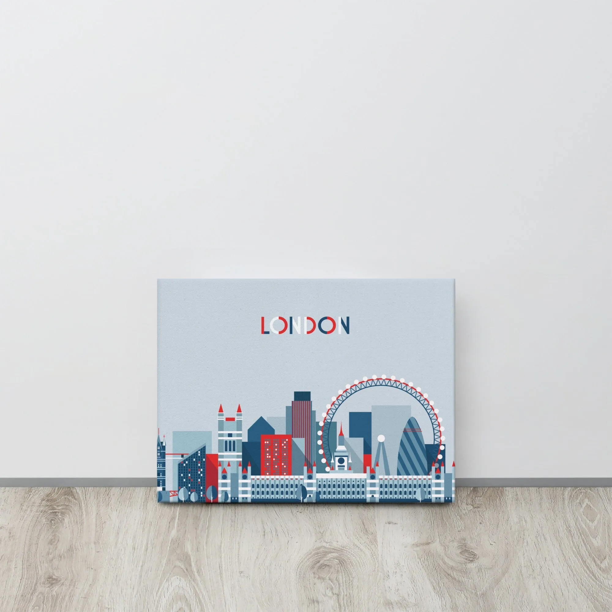 London Location Cityscape Canvas