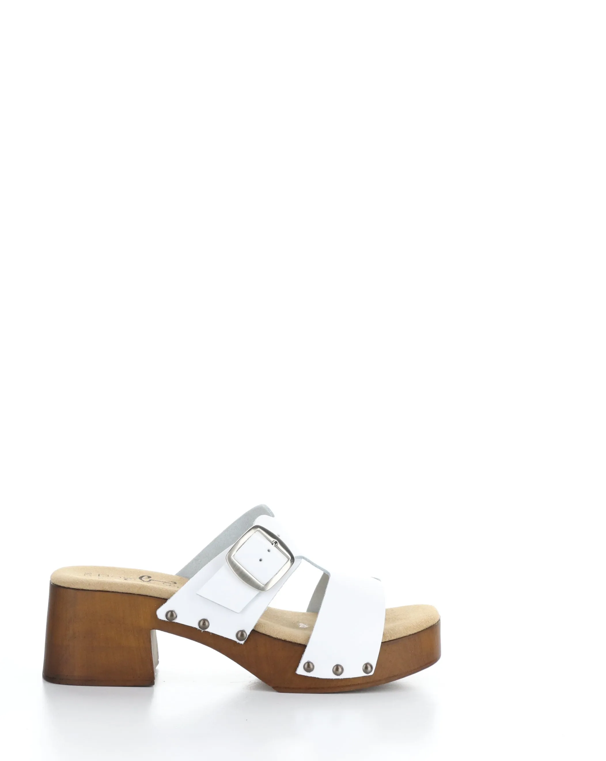 MARIS WHITE Slip-on Sandals