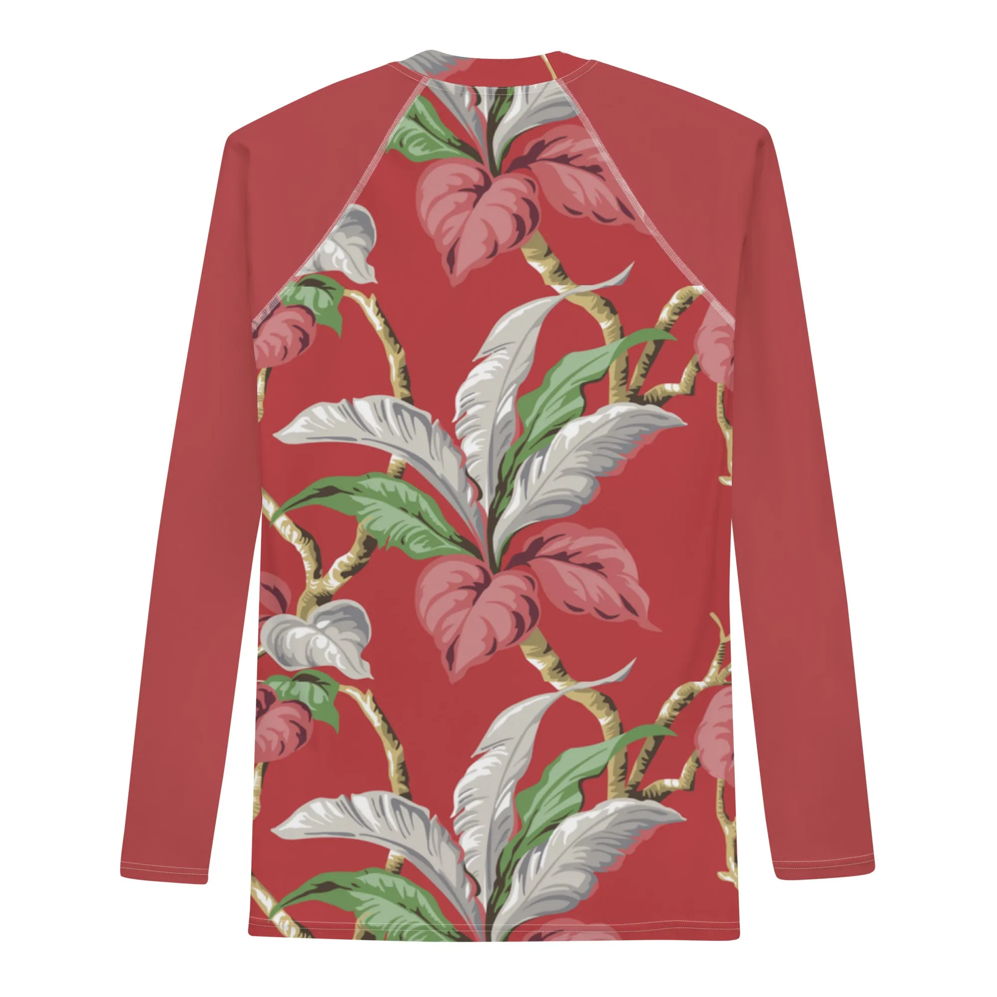 Men's Floral  Rash Guard