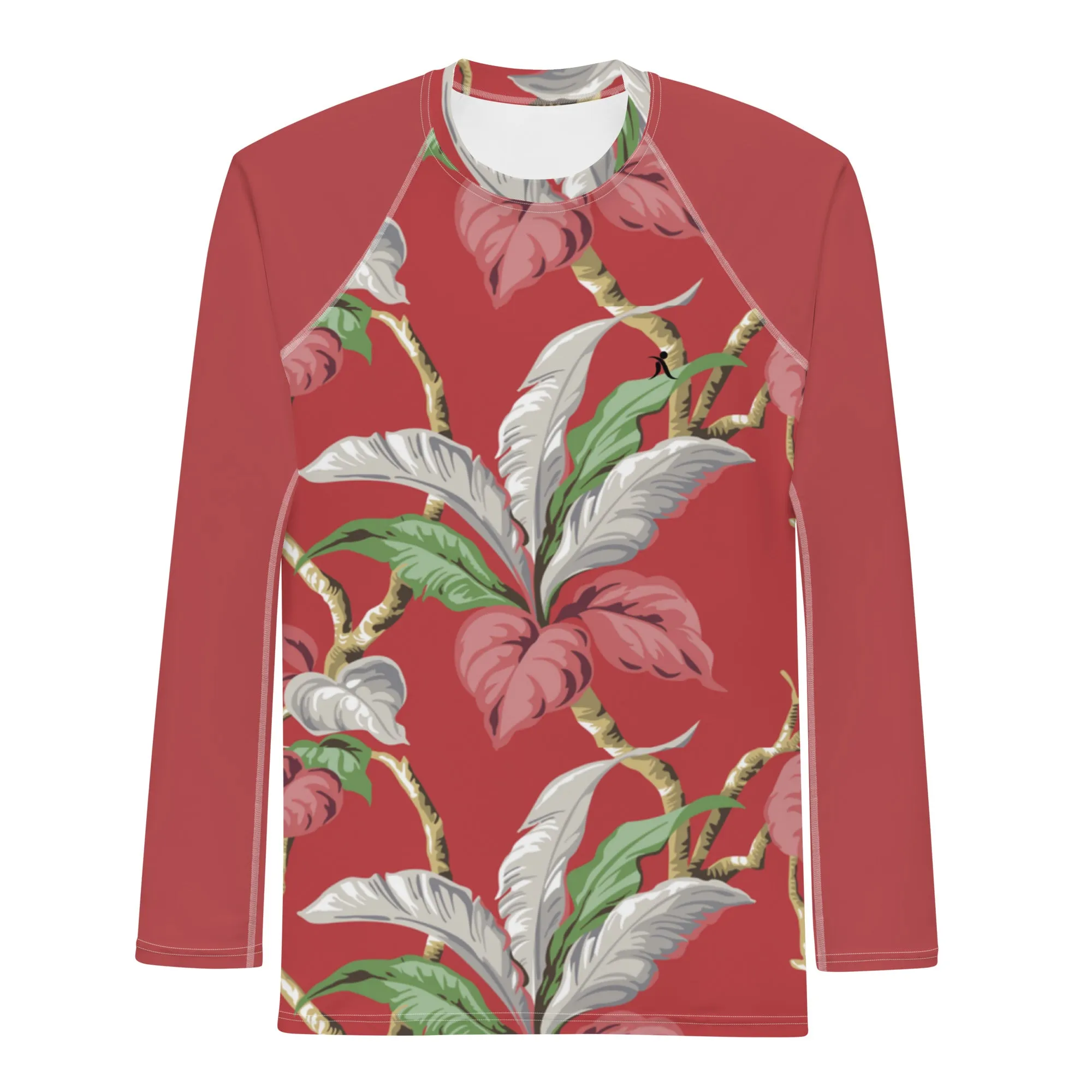 Men's Floral  Rash Guard