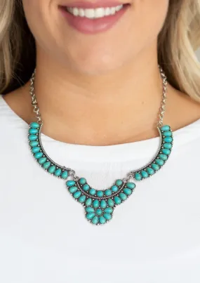 Omega Oasis Blue Necklace Set