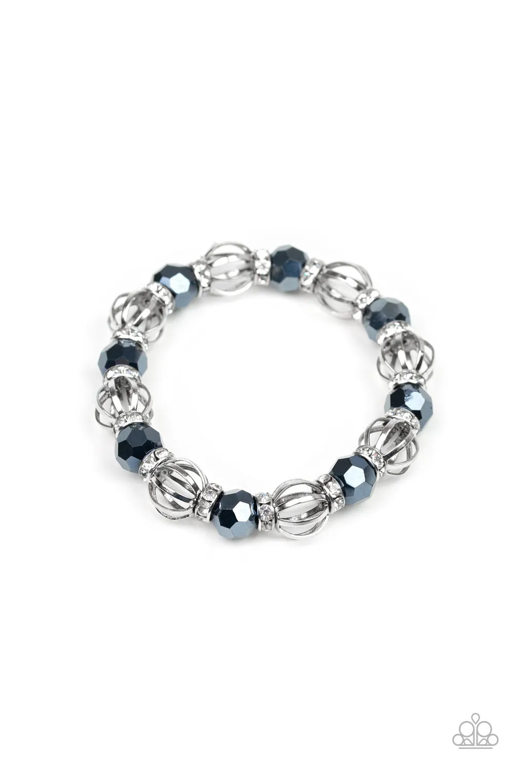 Paparazzi Metro Squad Blue Bracelet