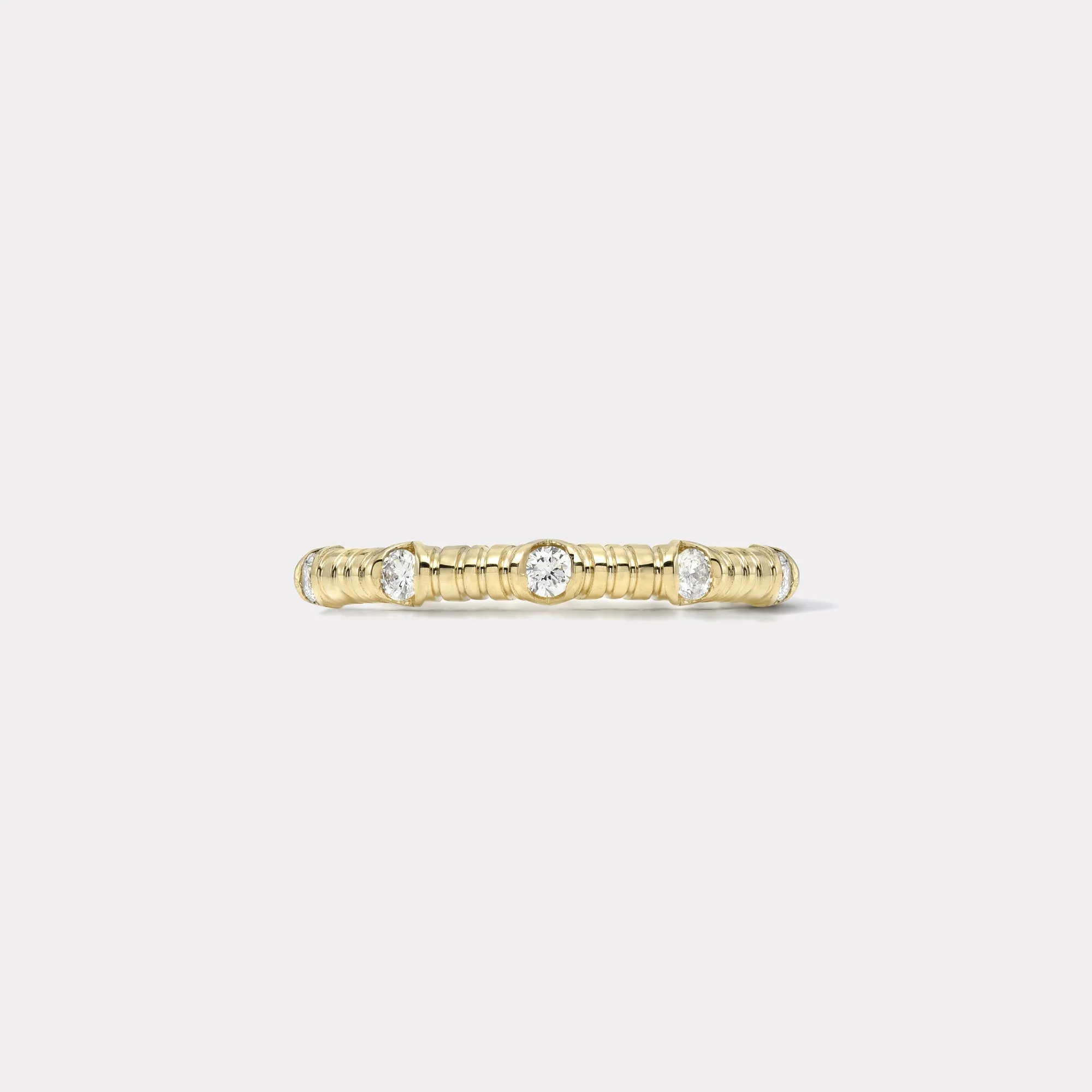 Petite Modern Love Five Stone Diamond Band - 0.15ct