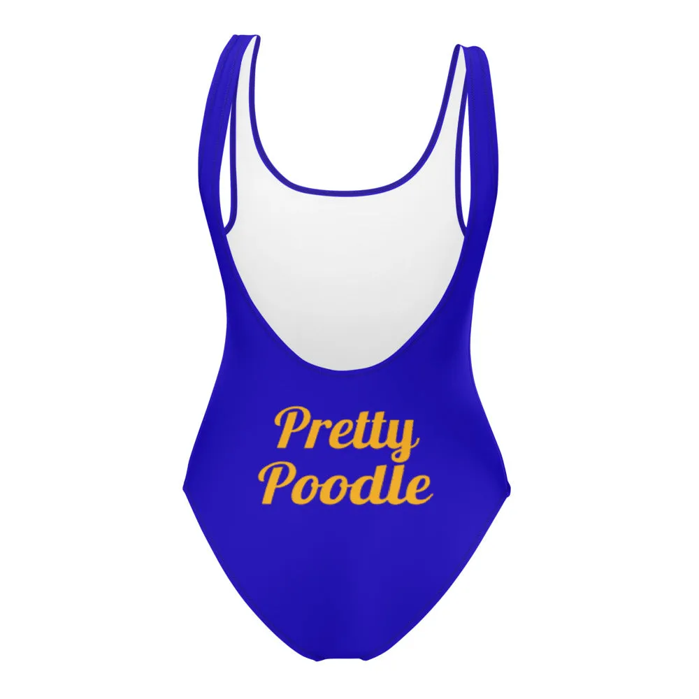 Poodle One-Piece Swimsuit