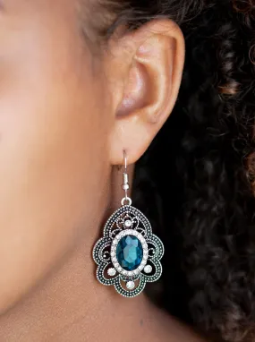 Reign Supreme Blue Earrings