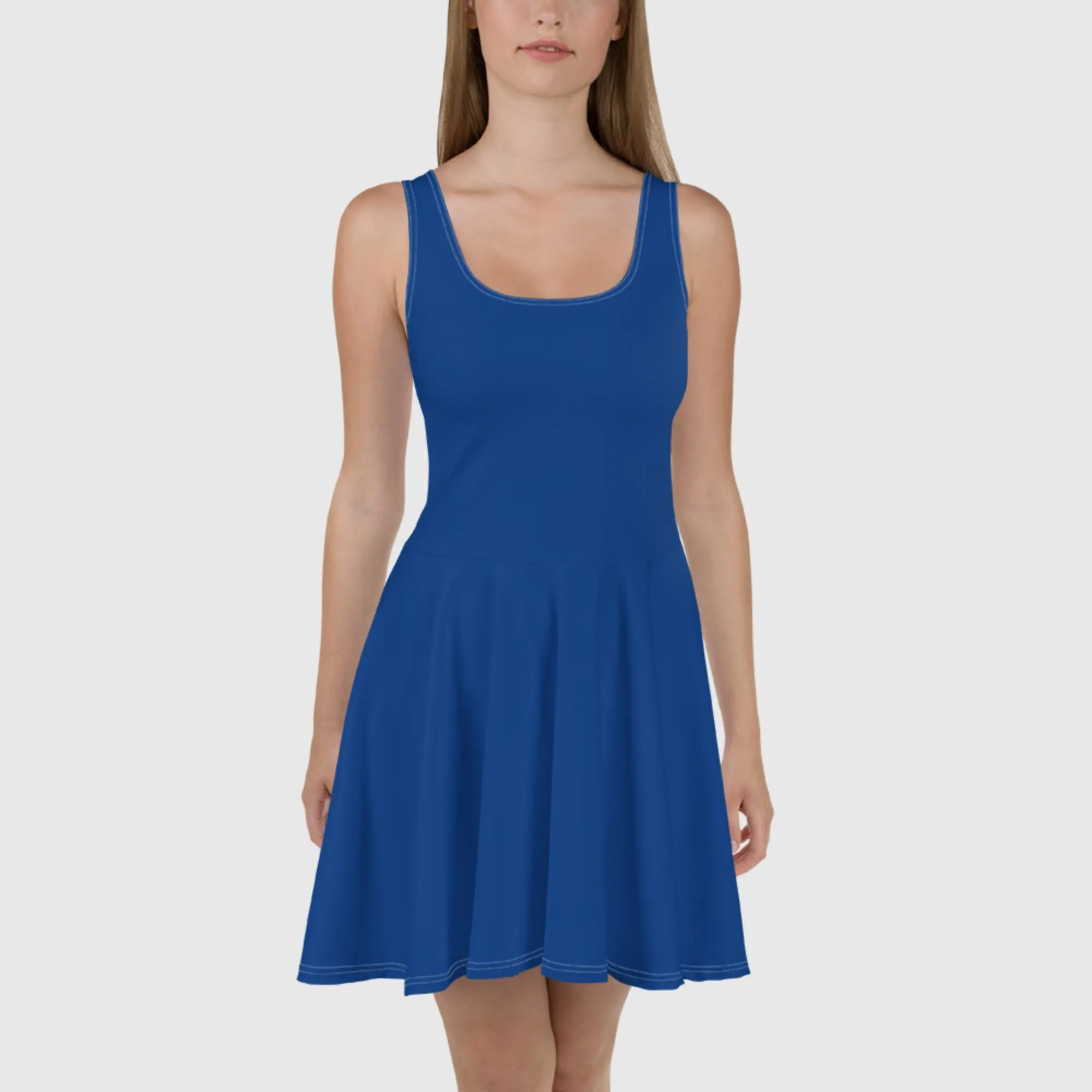 Skater Dress - Dark Blue