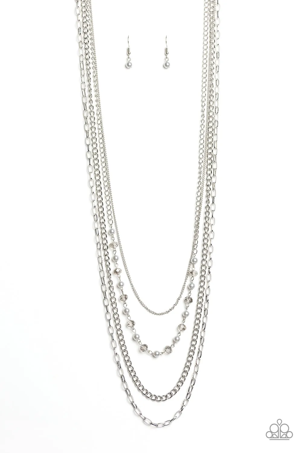 SoHo Sophistication Silver Necklace Set