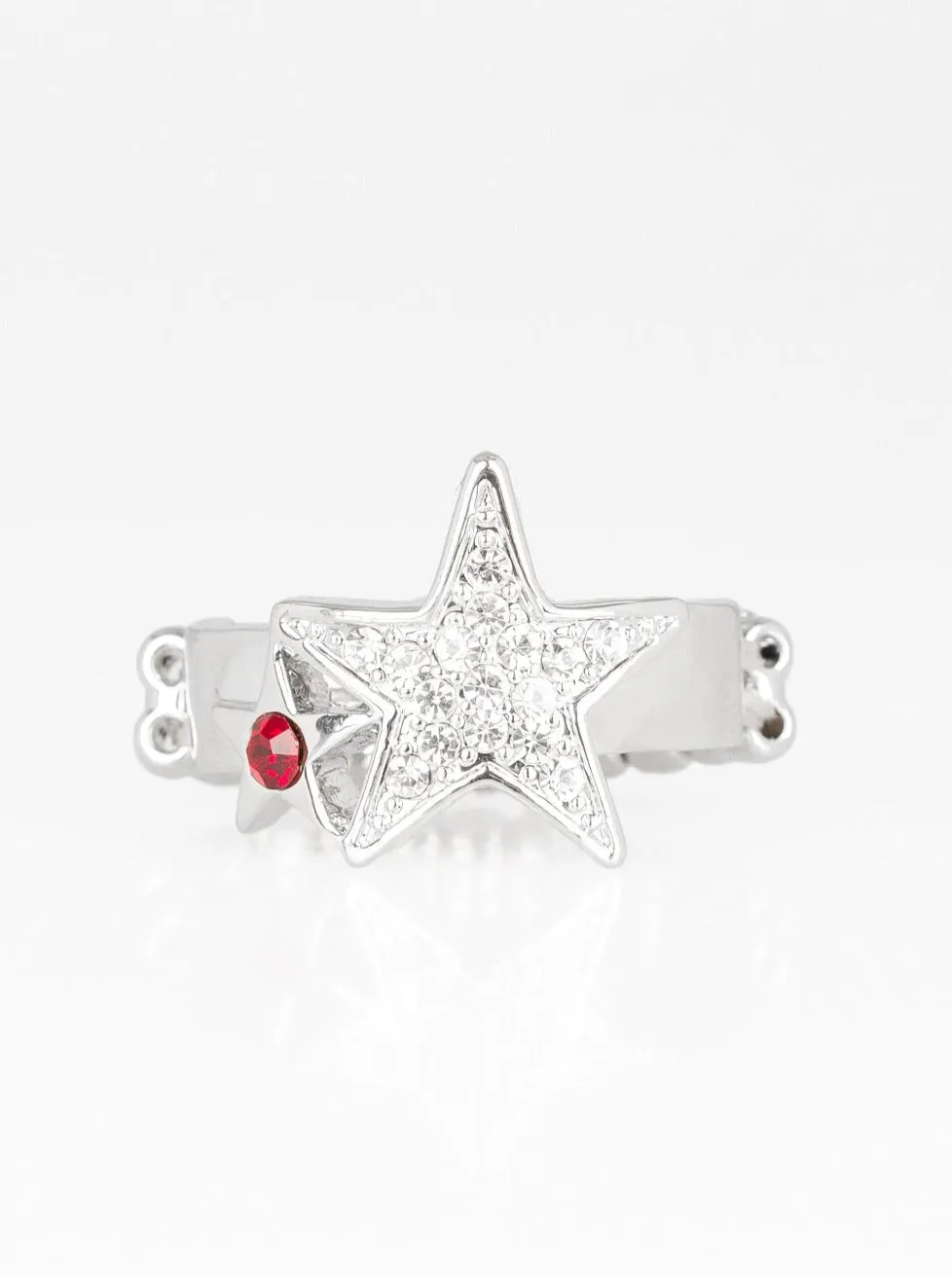 Star-Spangled Starlet Red Ring