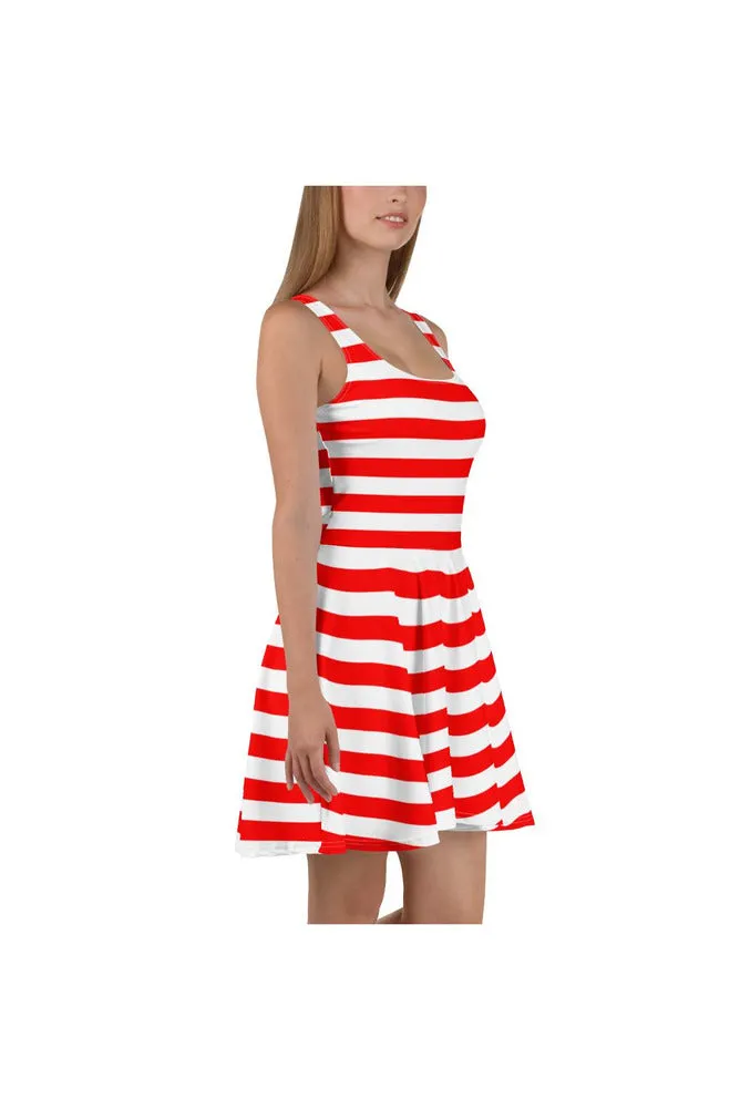 Striped Skater Dress