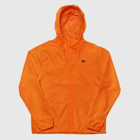 Unisex lightweight zip up windbreaker - Orange