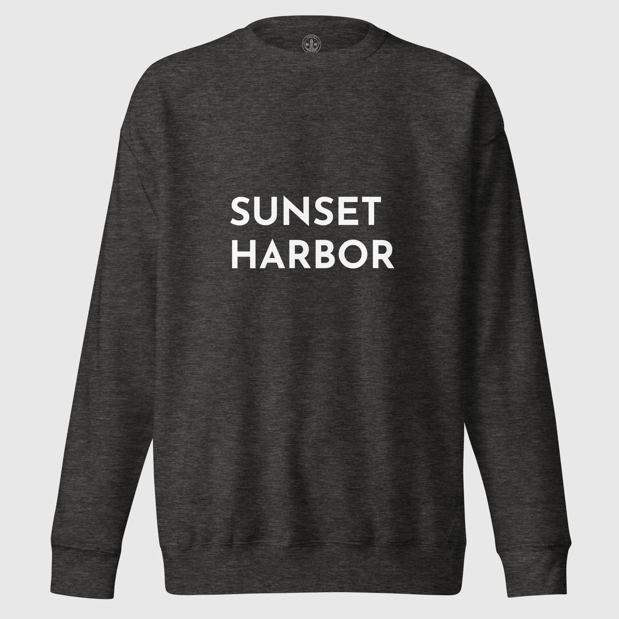 Unisex Premium Sweatshirt - Sunset Harbor