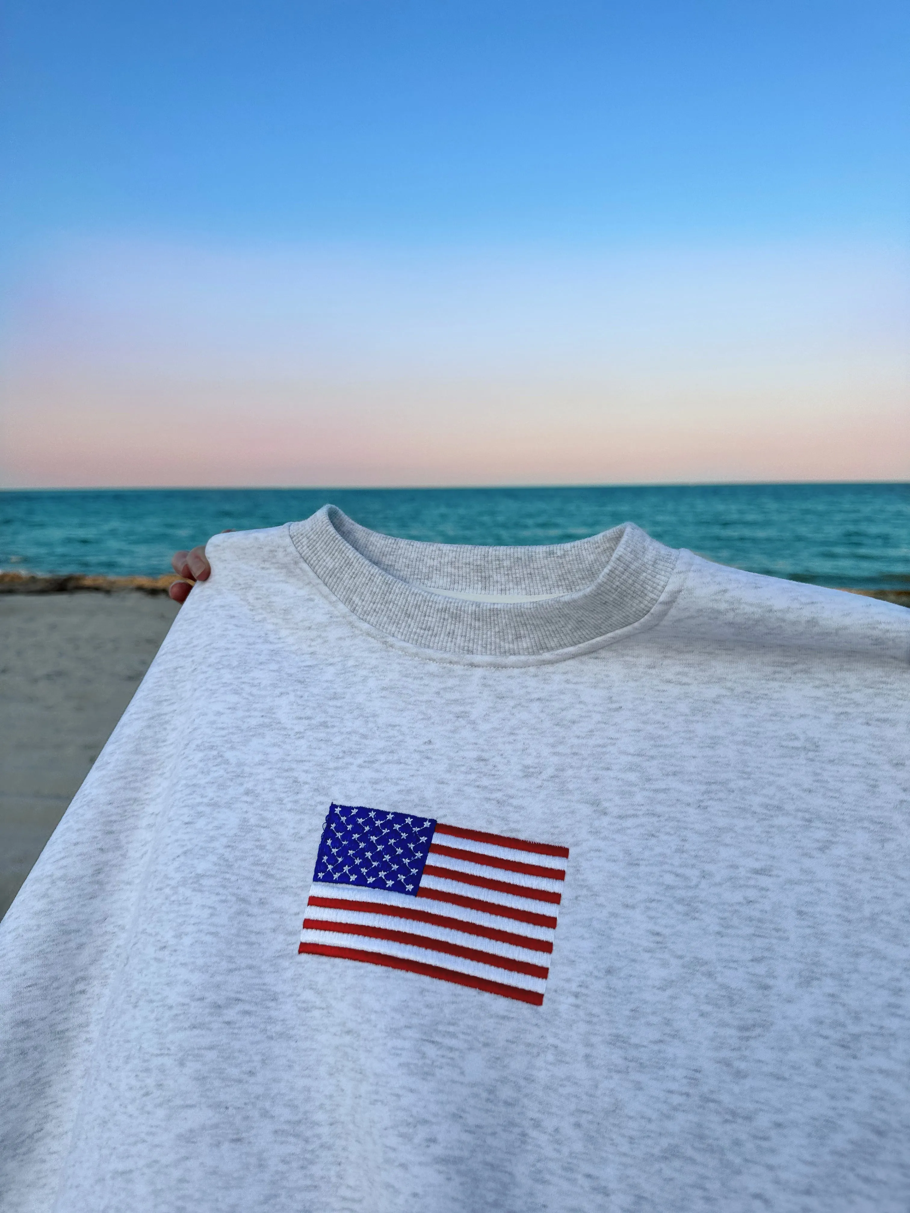 Vintage American Flag Sweatshirt