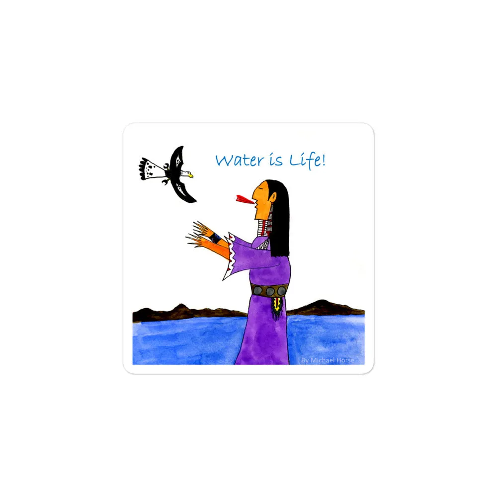 Water is Life!  Stickers